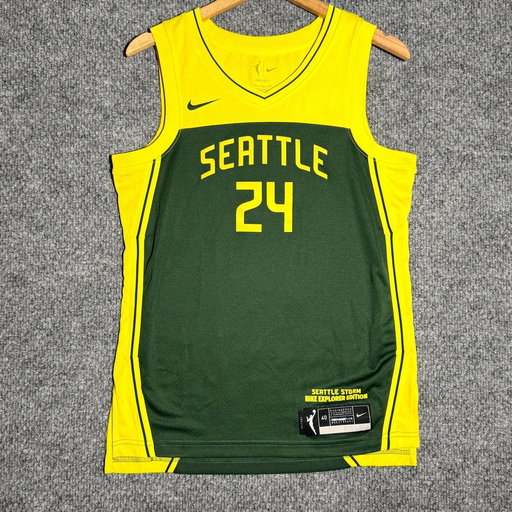 Seattle Storm #24 Jewell Loyd Nike Jersey WNBA Womens‎ Size 40 Small Brand New